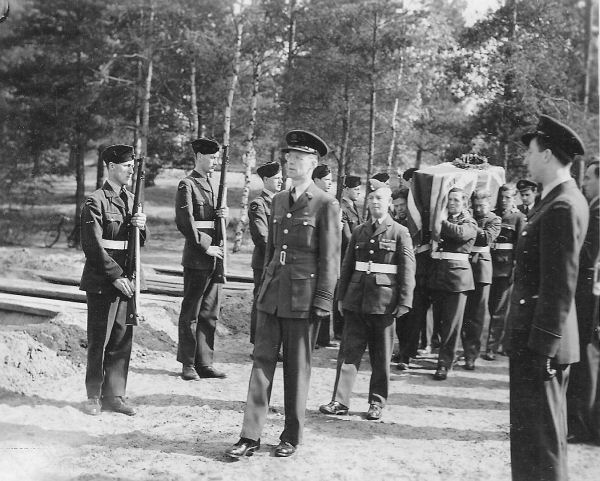 Funeral on April 24, 1945