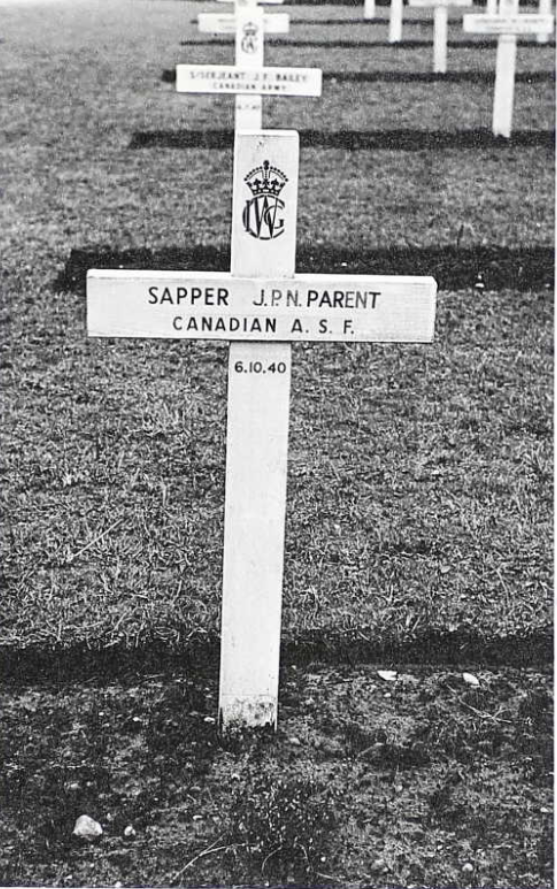 Temporary Grave Marker