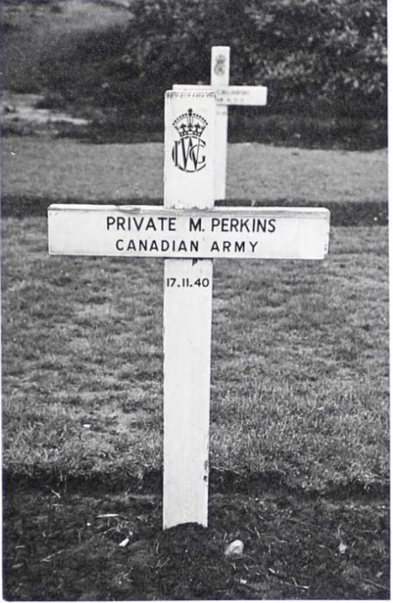 Temporary Grave Marker