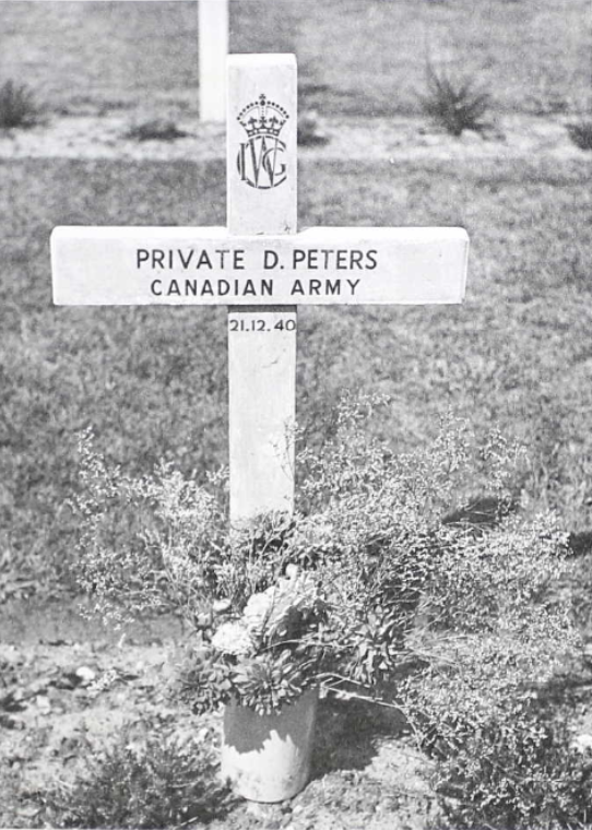 Temporary Grave Marker