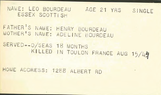 Photo of LEO BOURDEAU