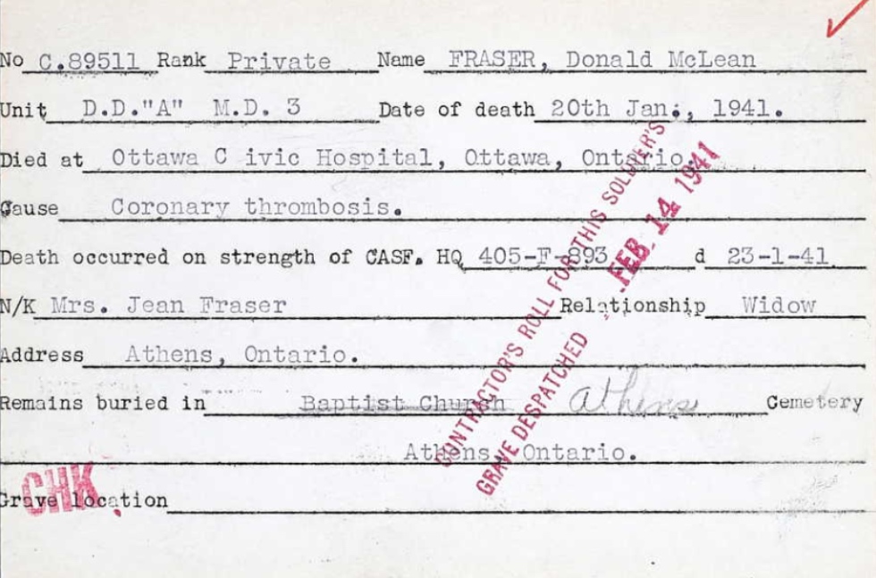 Circumstances of death registers
