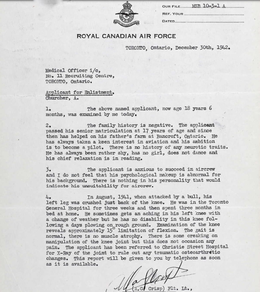 Letter of recommendation