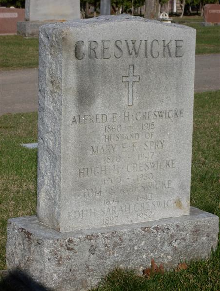 Grave marker