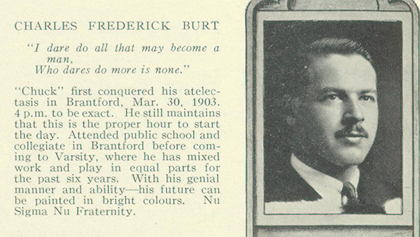 Photo of Charles Frederick Burt