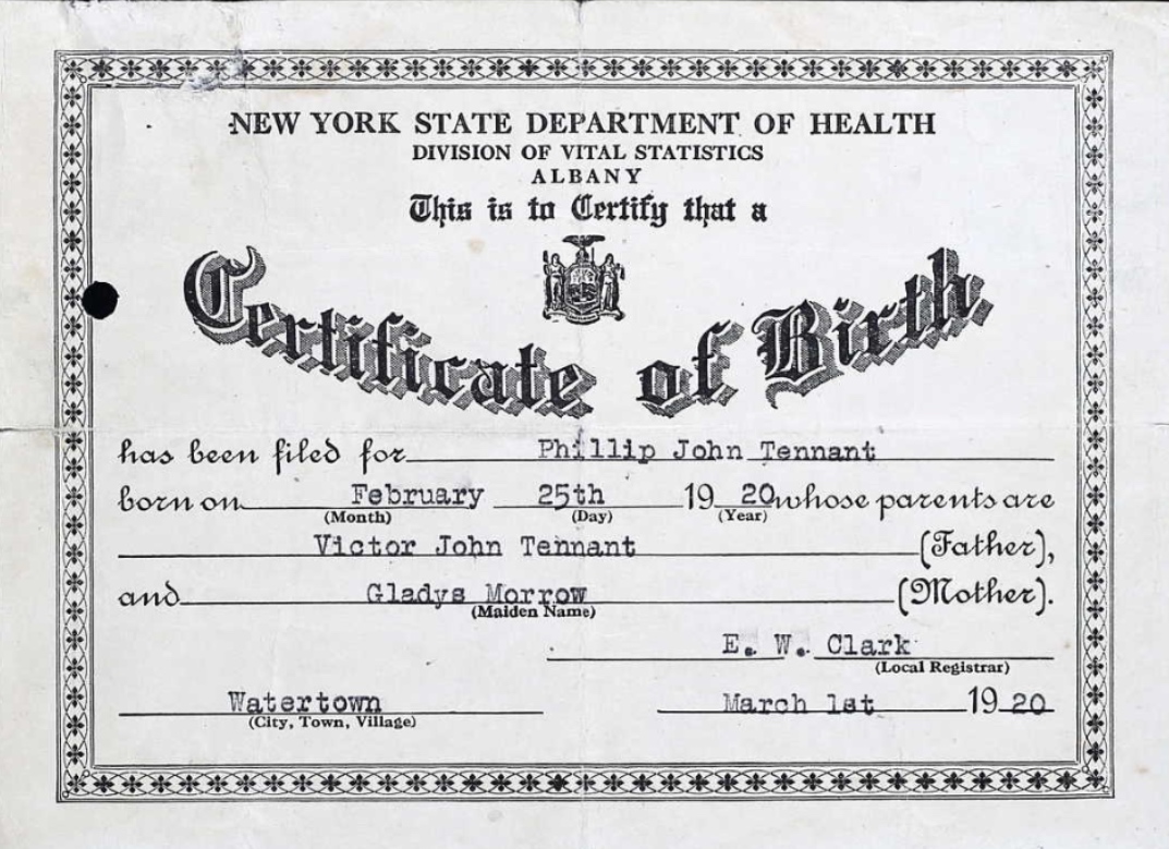 Birth Certificate