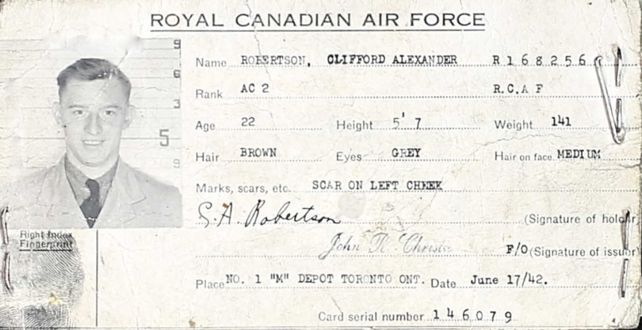 Photo of CLIFFORD ALEXANDER ROBERTSON