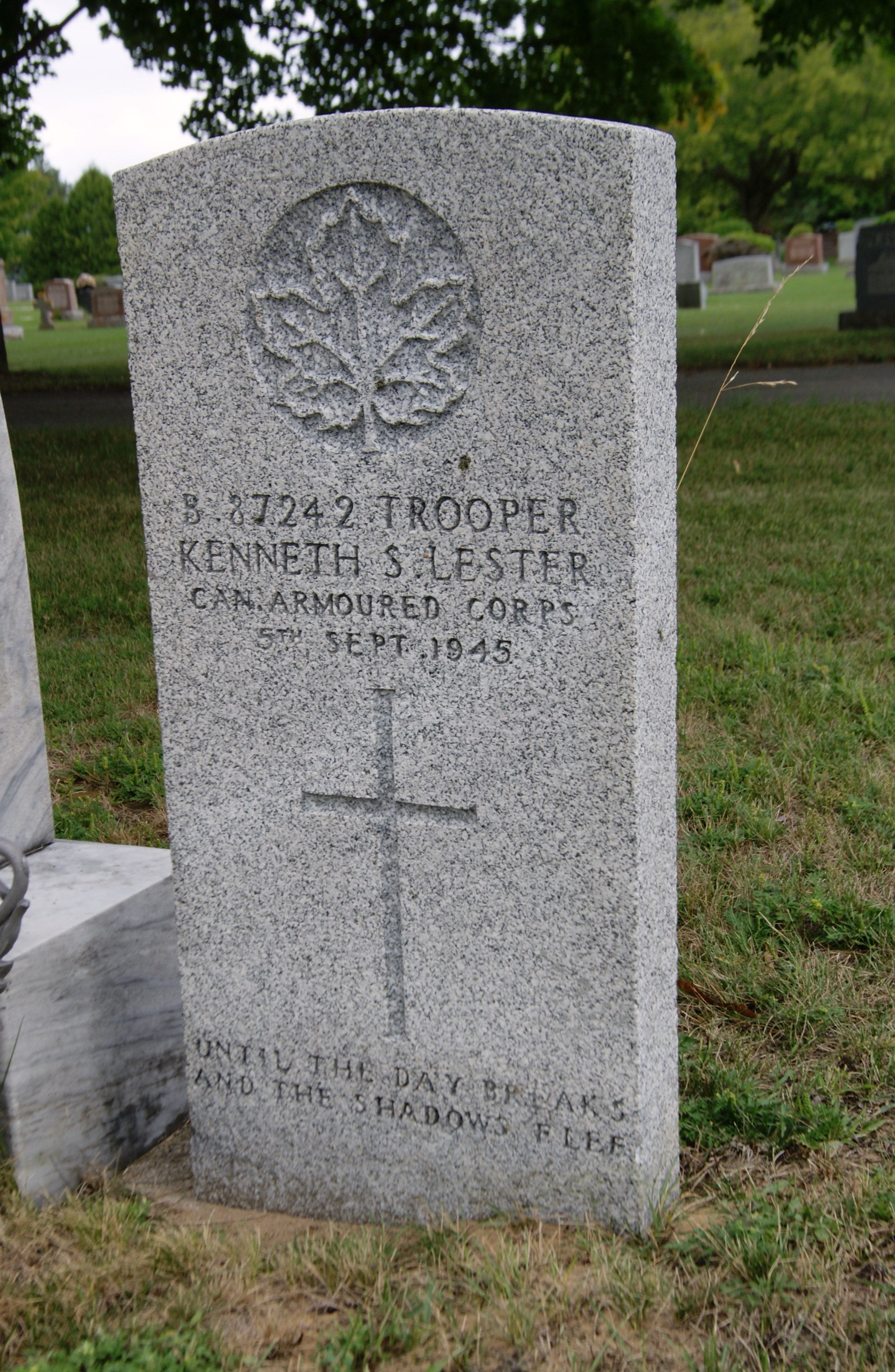 Grave marker