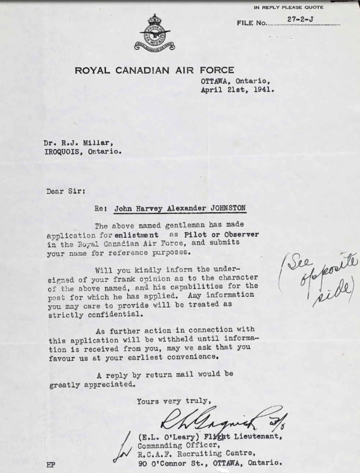 Letter of recommendation