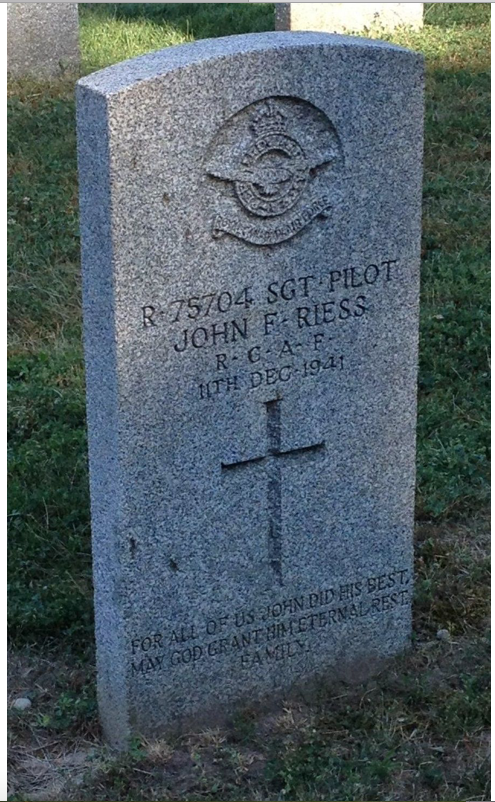 Photo of JOHN FREDERICK RIESS