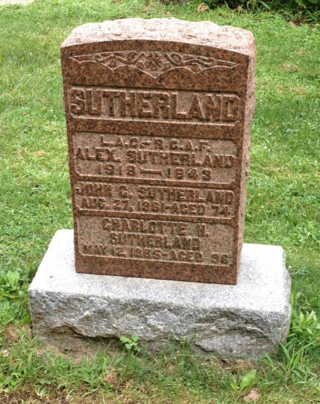 Grave marker