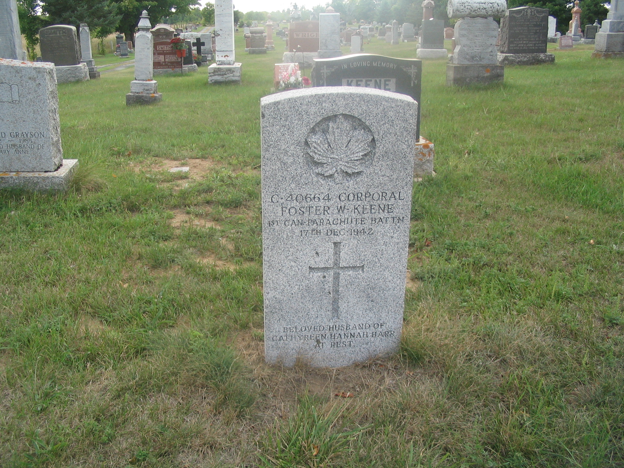 Grave marker