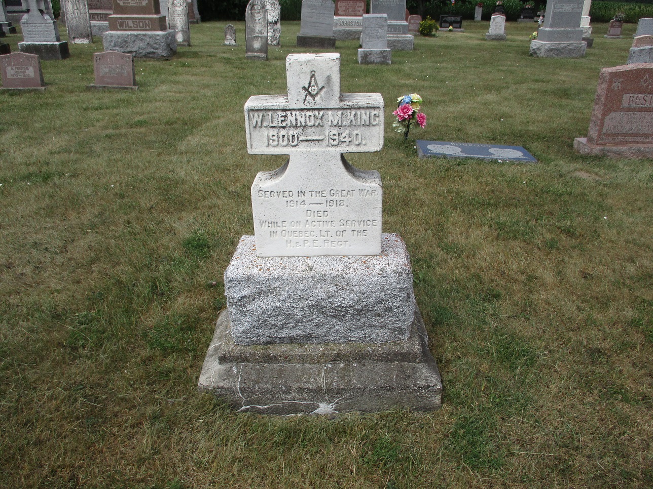 Grave marker