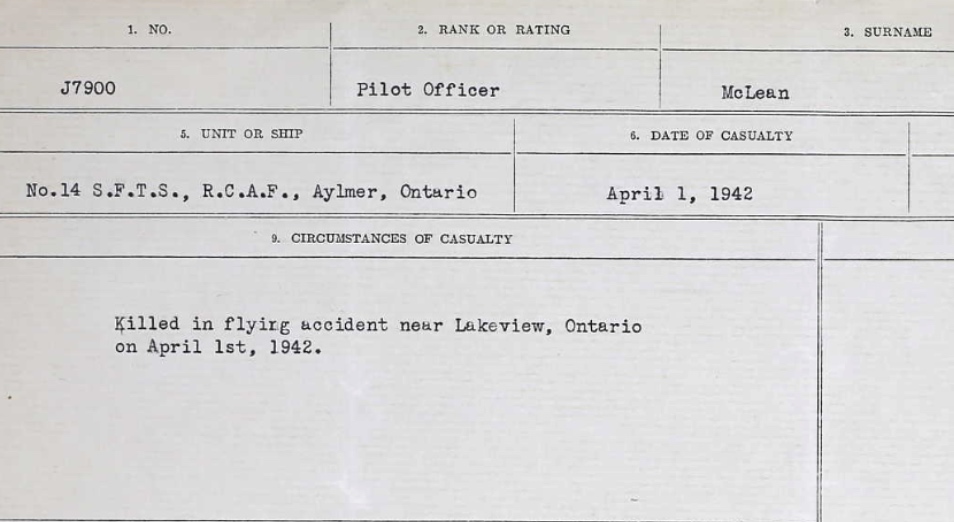 Circumstances of death registers