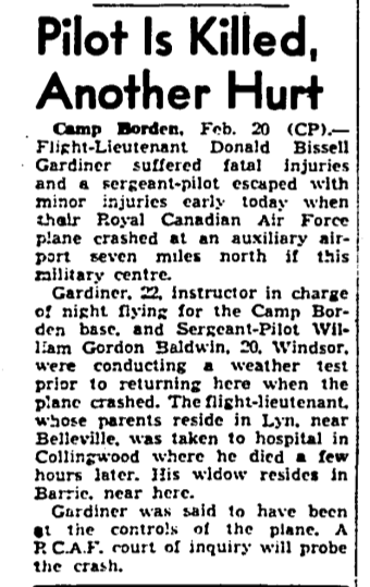 Photo of DONALD BISSELL GARDINER