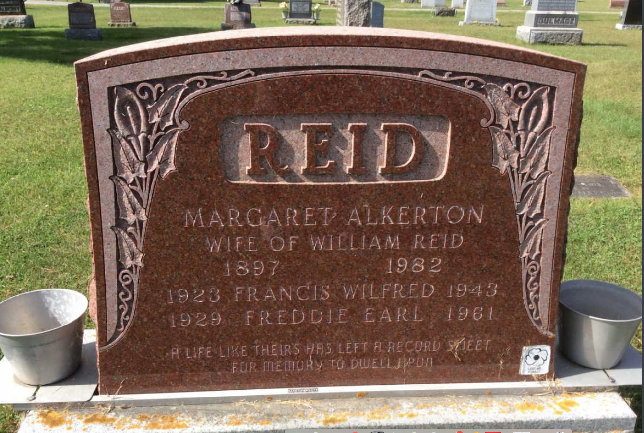 Grave marker