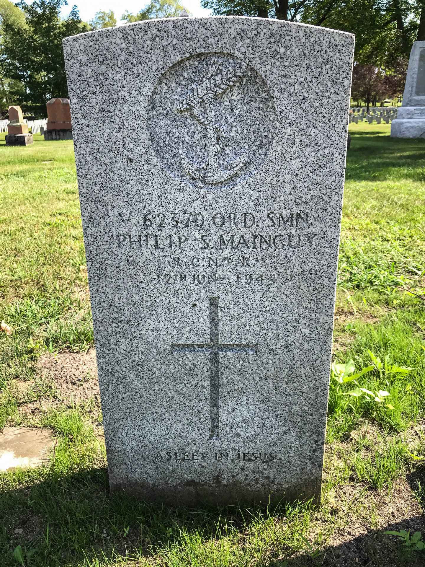 Grave marker