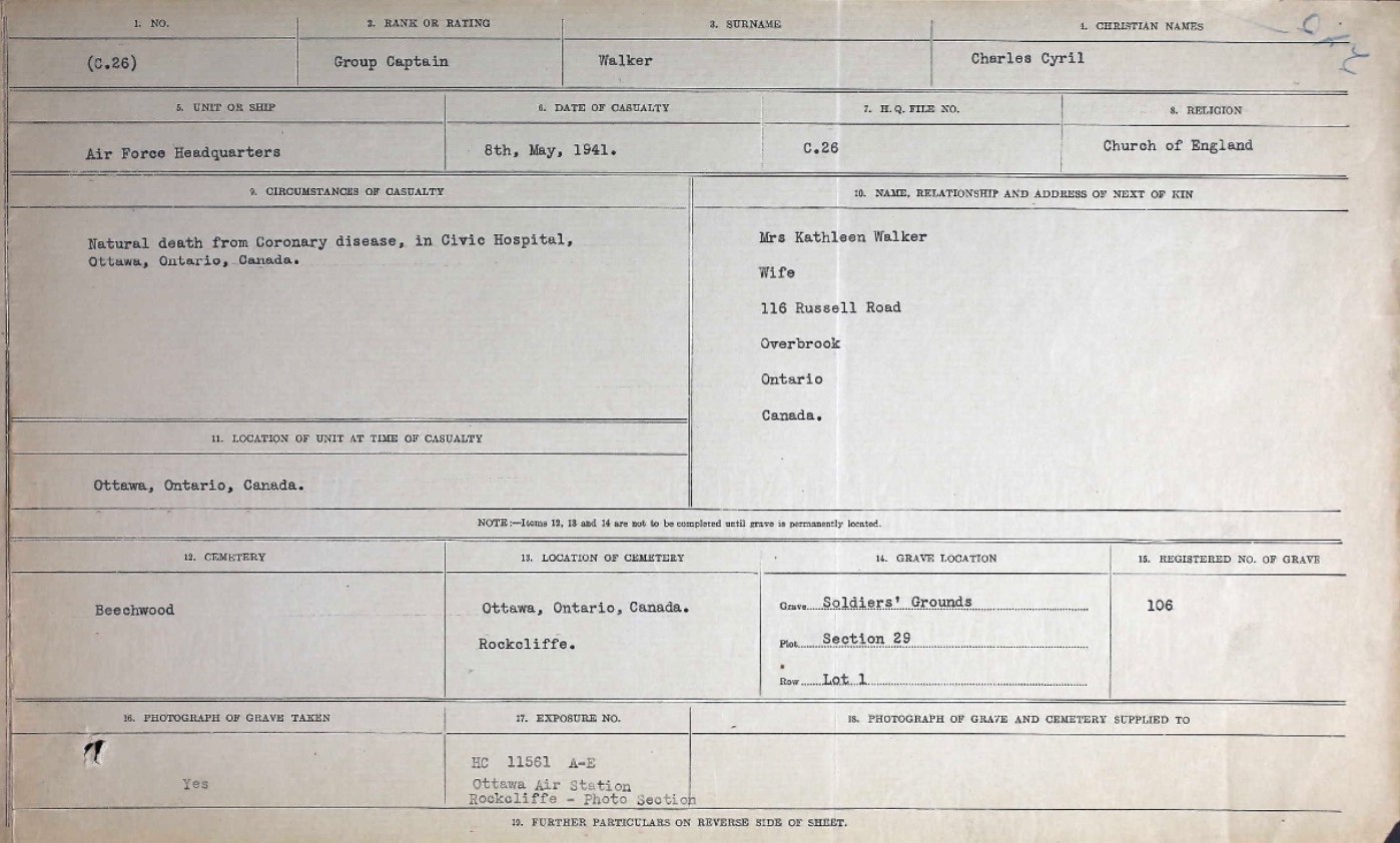 Circumstances of death registers