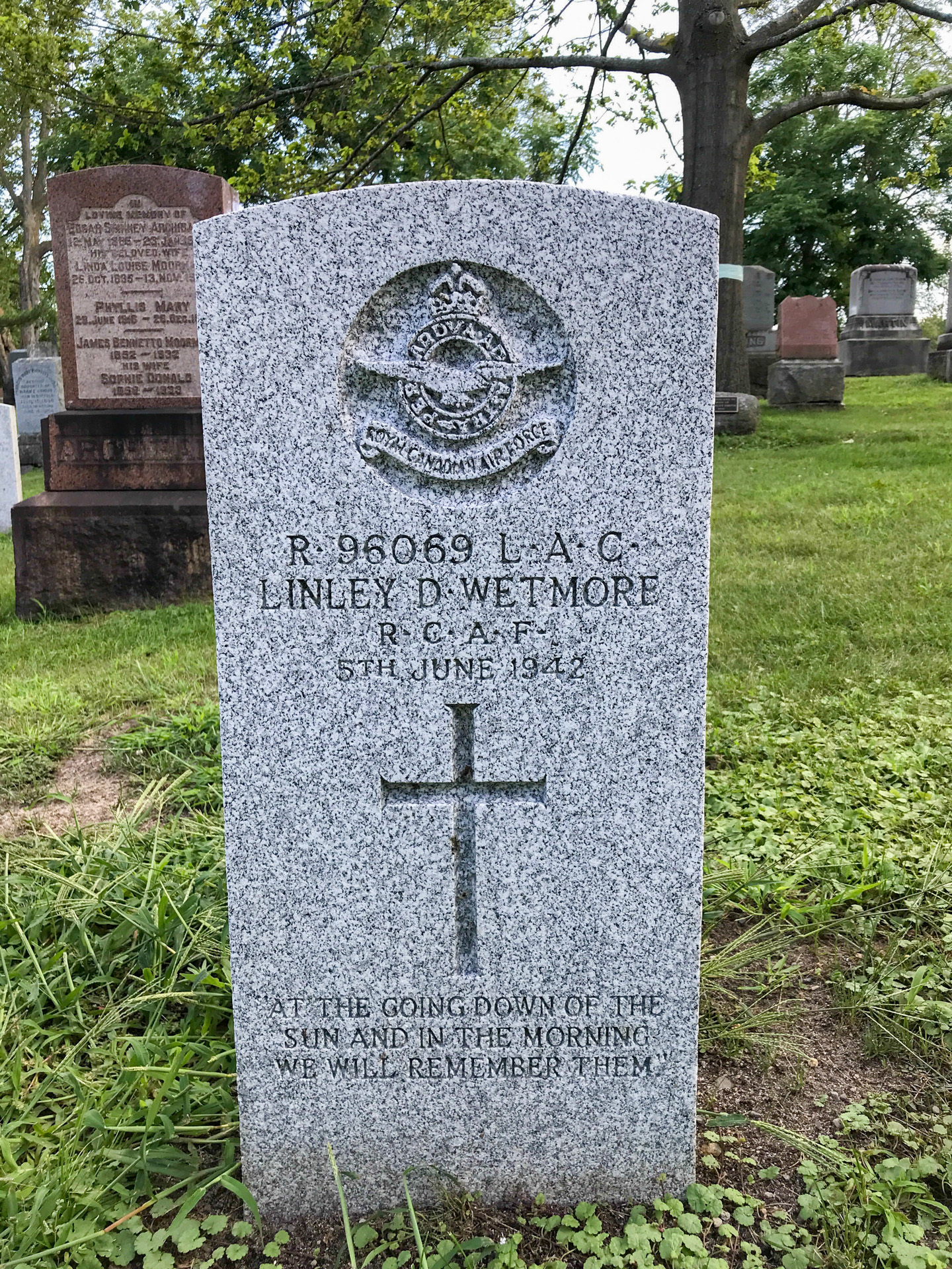 Grave marker