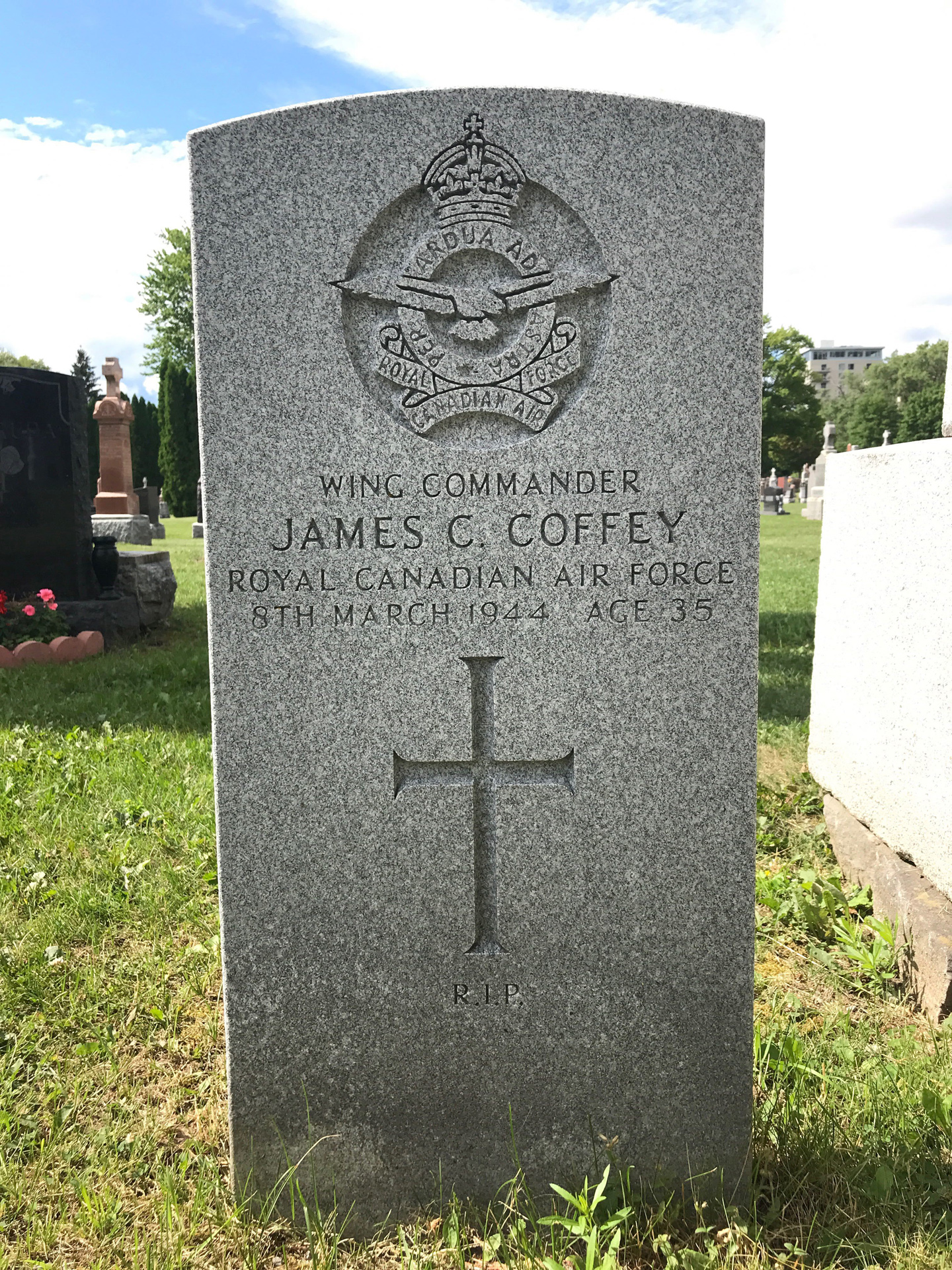 Grave marker