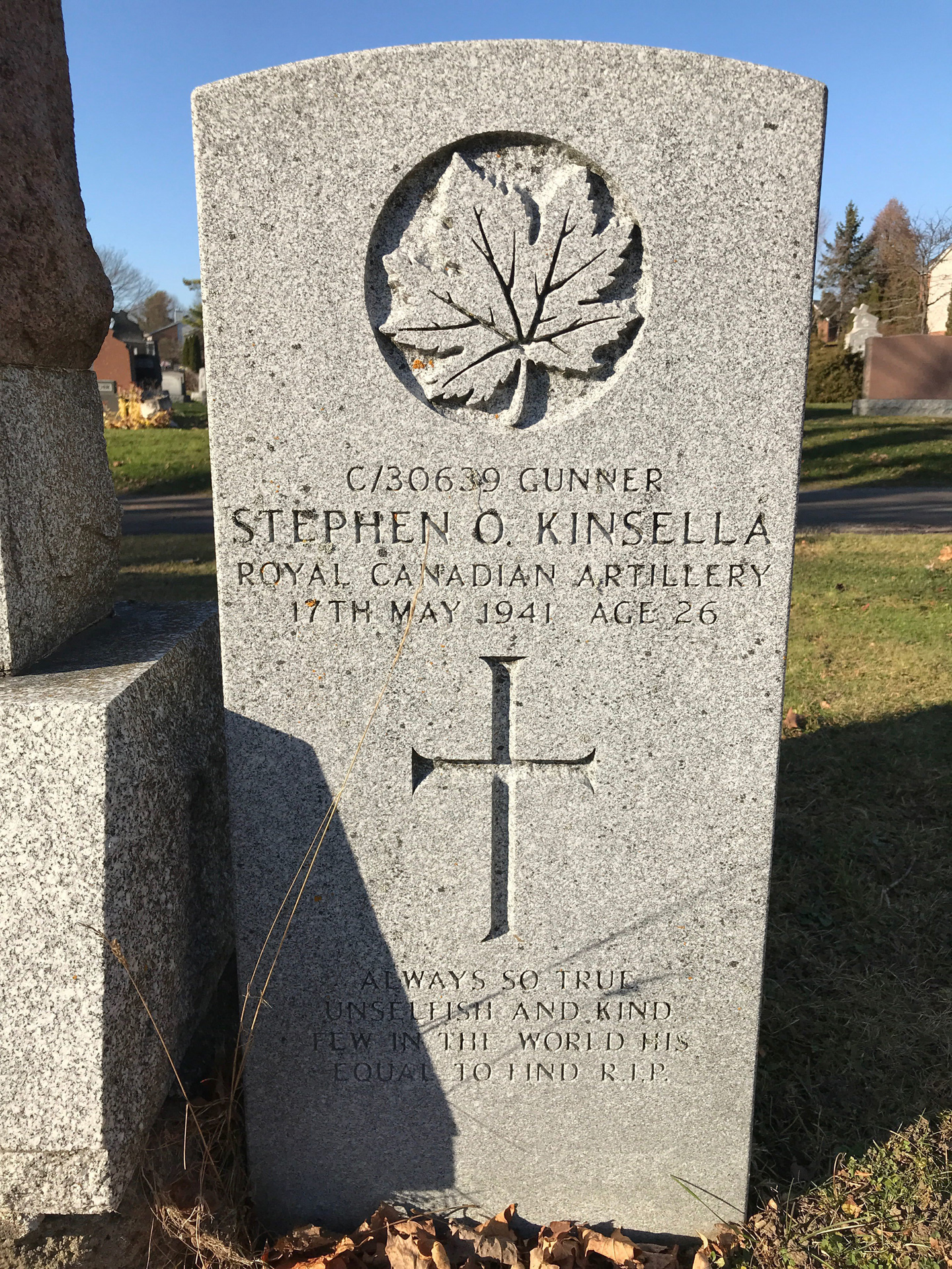 Grave marker