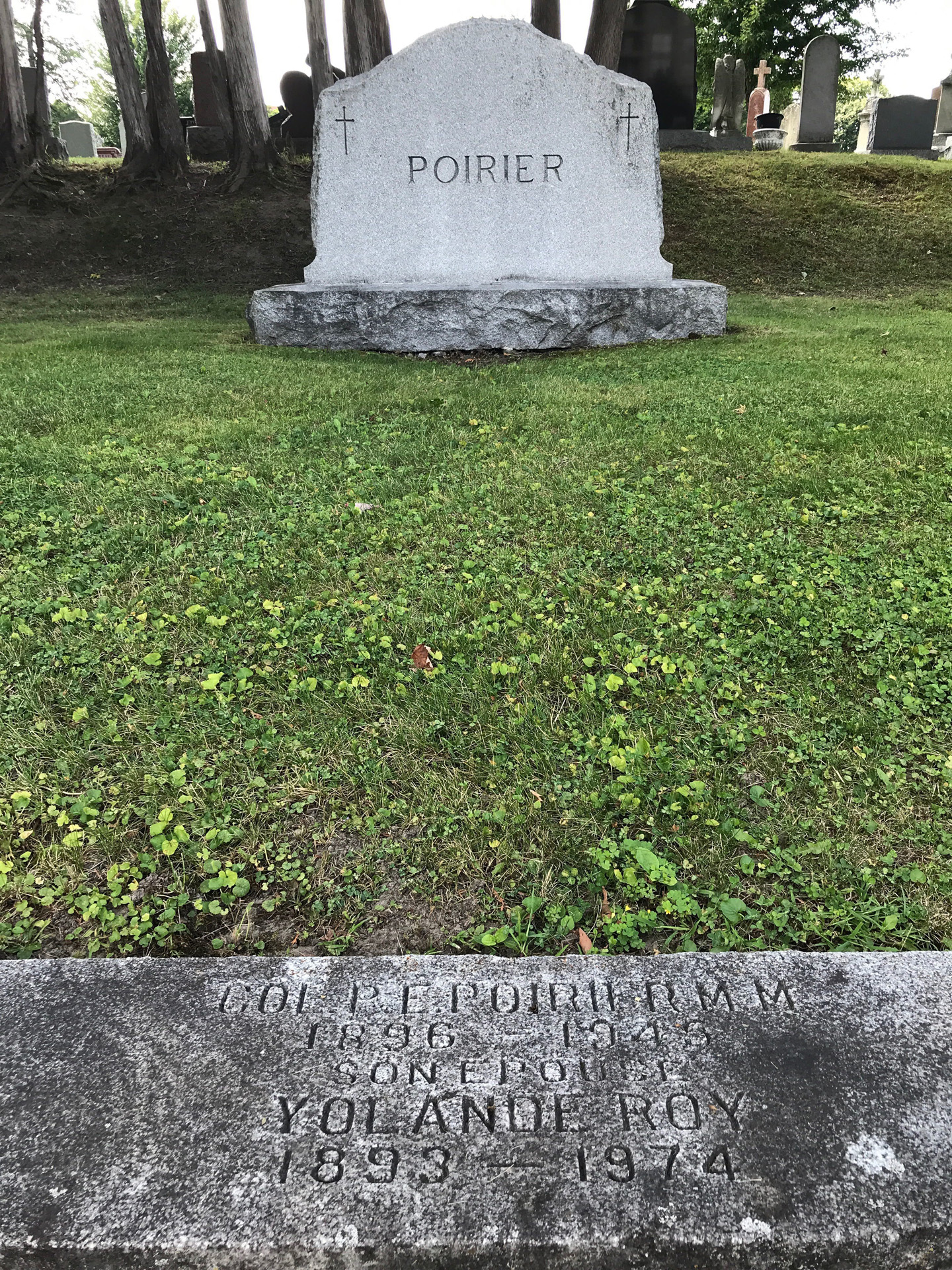 Grave marker