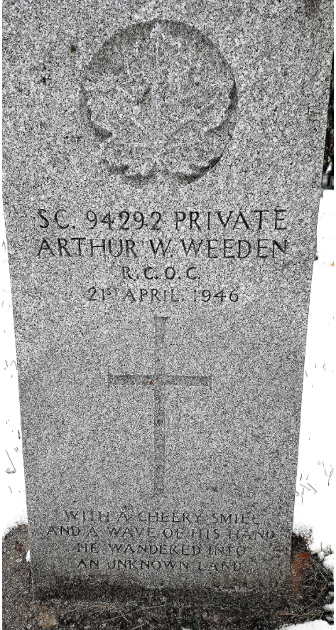 Grave marker