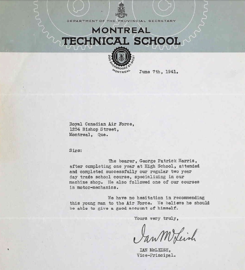 Letter of recommendation