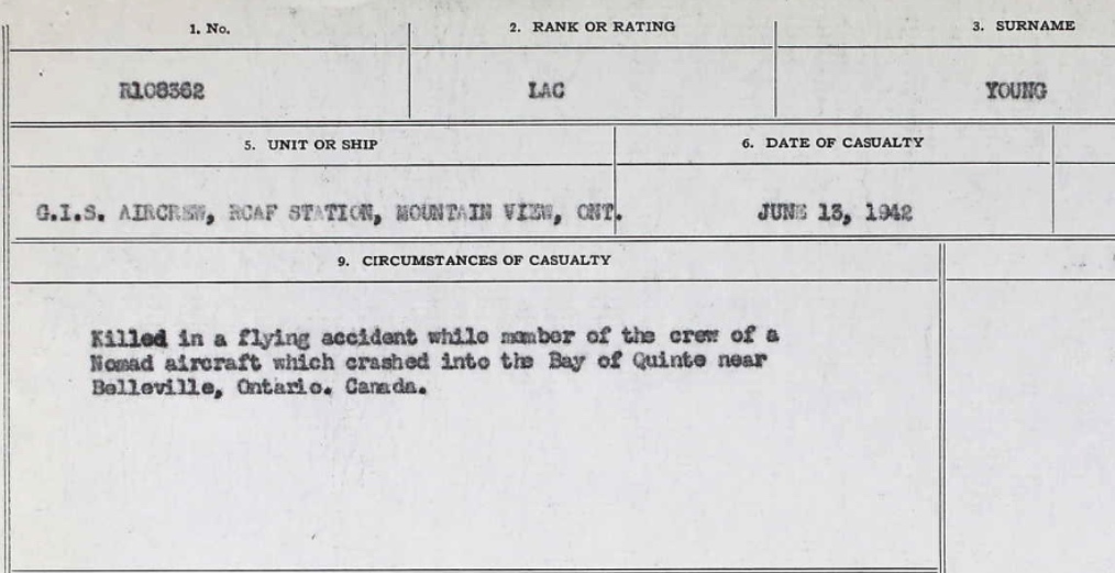 Circumstances of death registers
