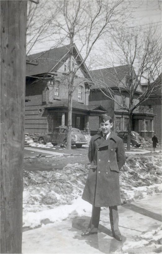 Franklin Jenkins home for some leave