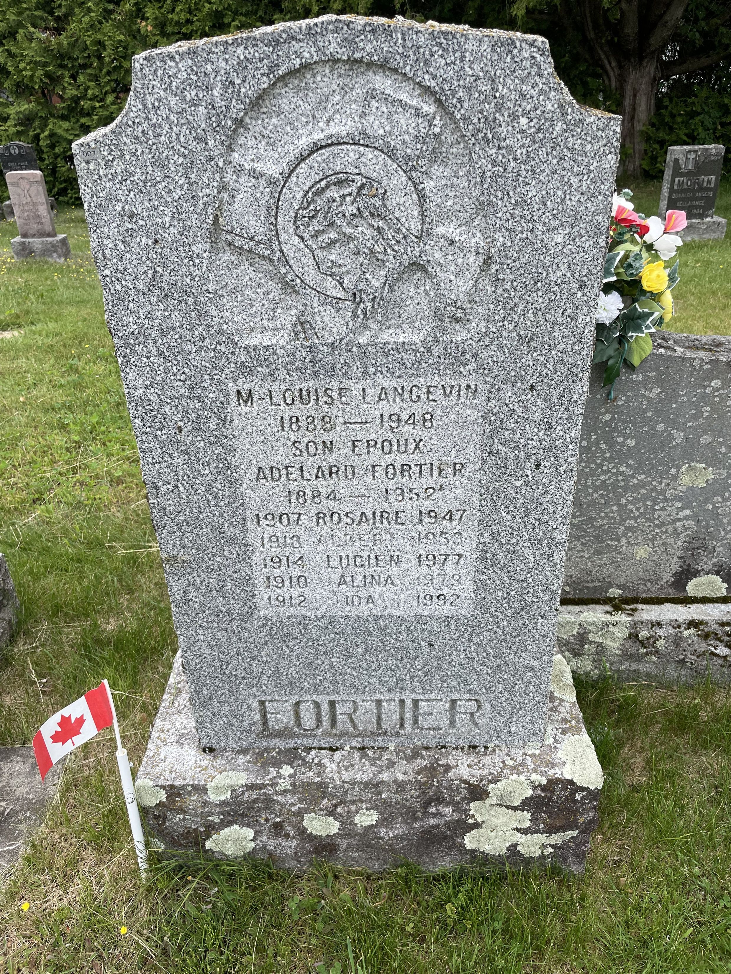 Grave marker
