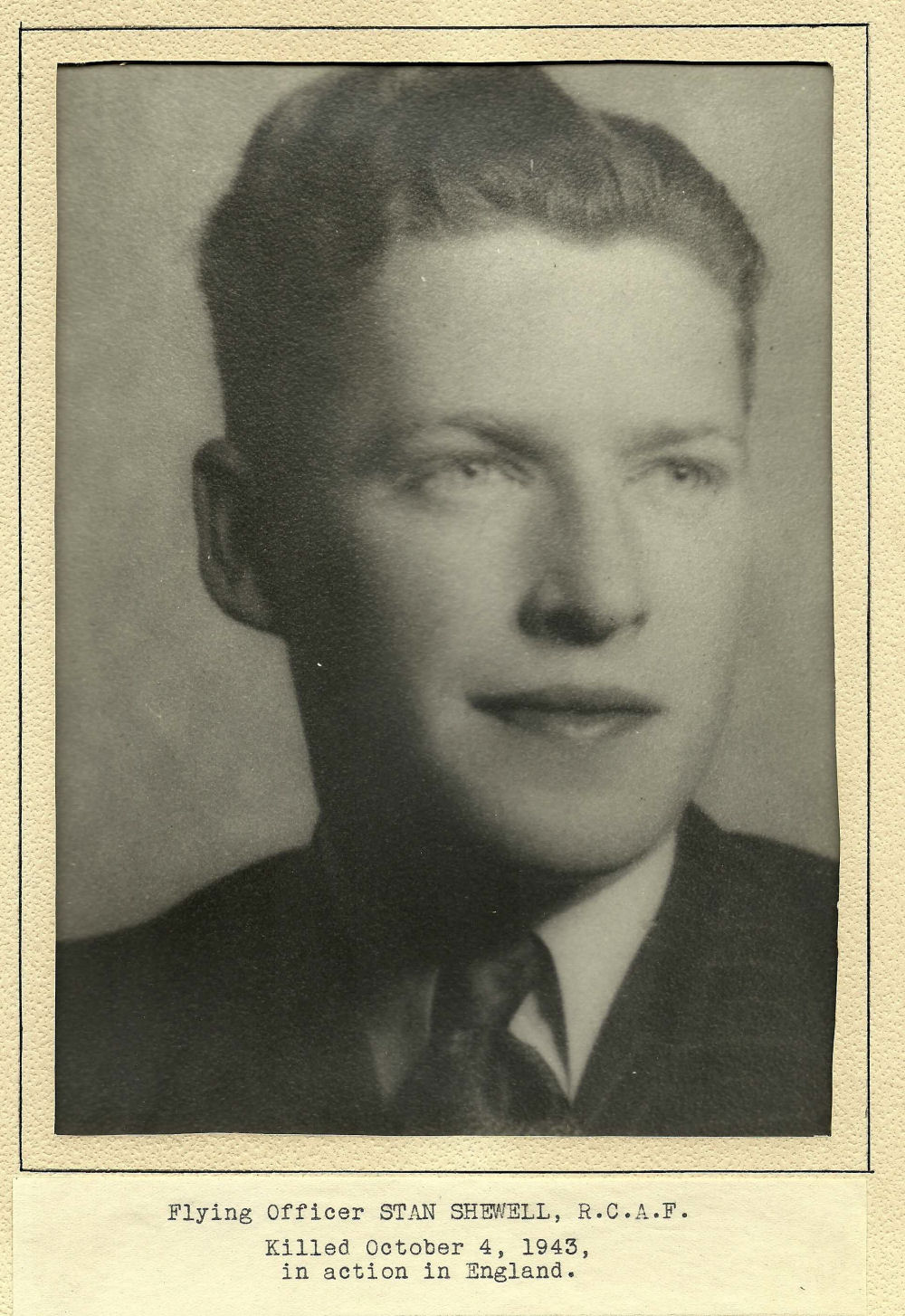 Photo of Stanley Joseph Shewell