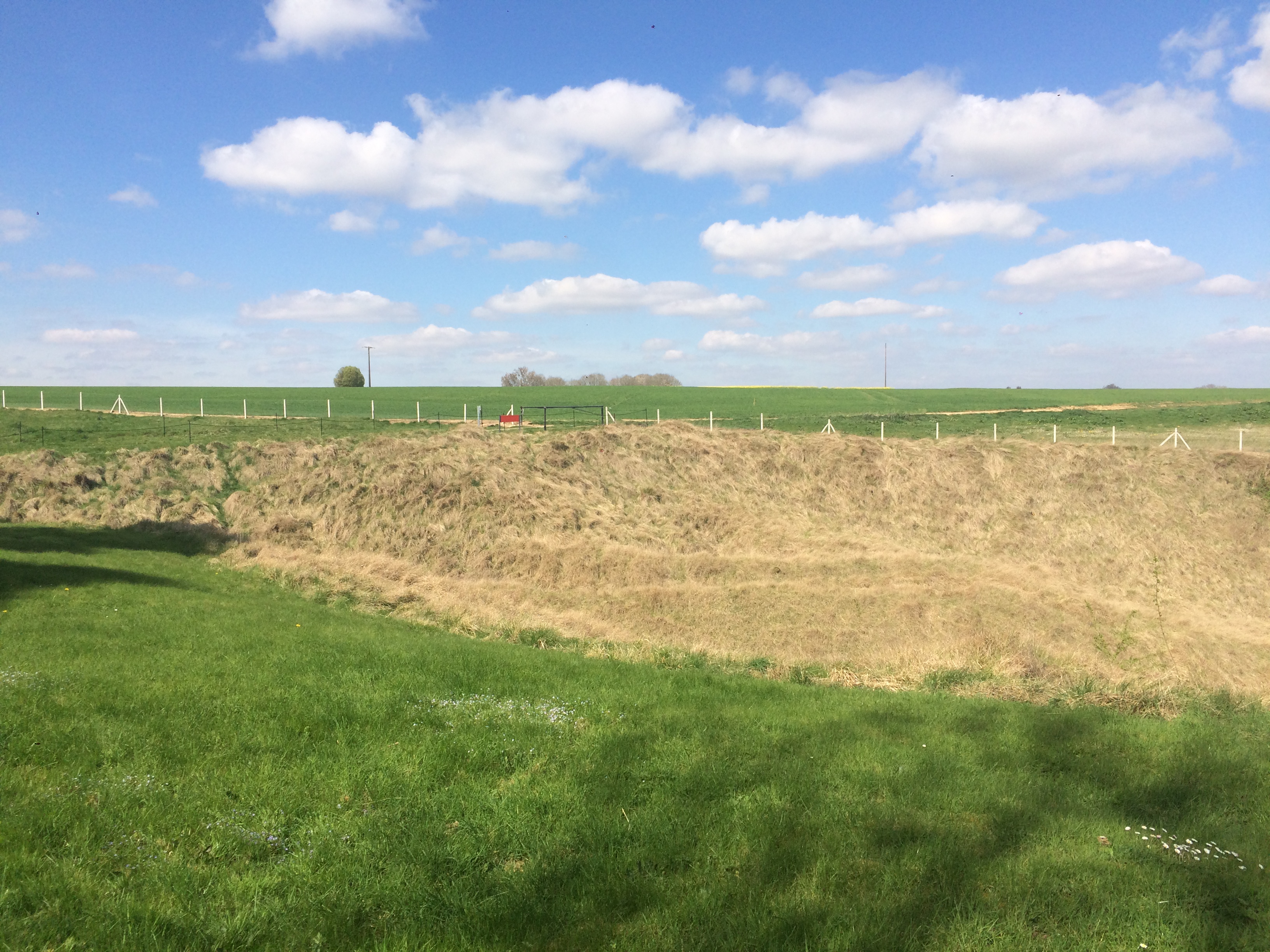 A picture of Lance Corporal Frederick Janes grave site.