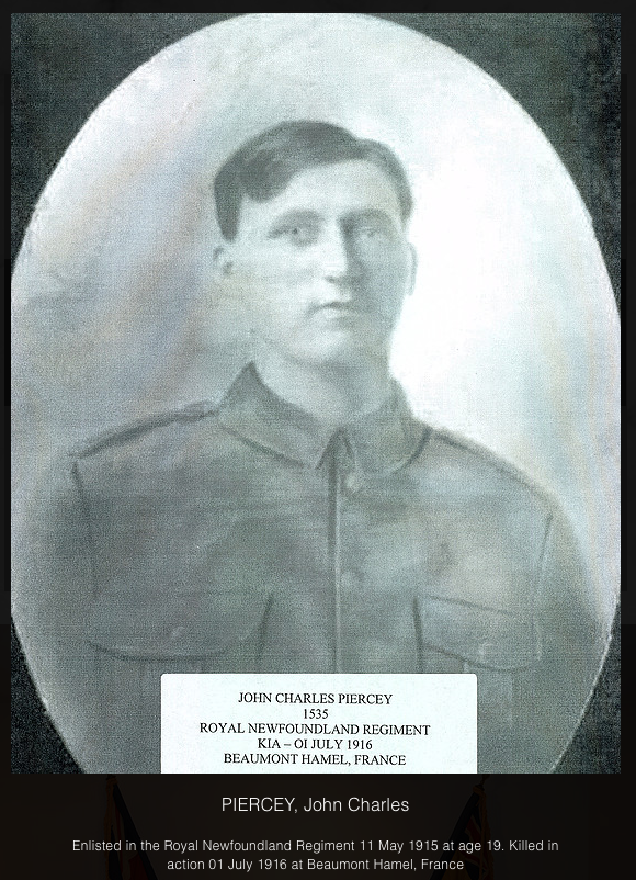 Photo of JOHN CHARLES PIERCEY