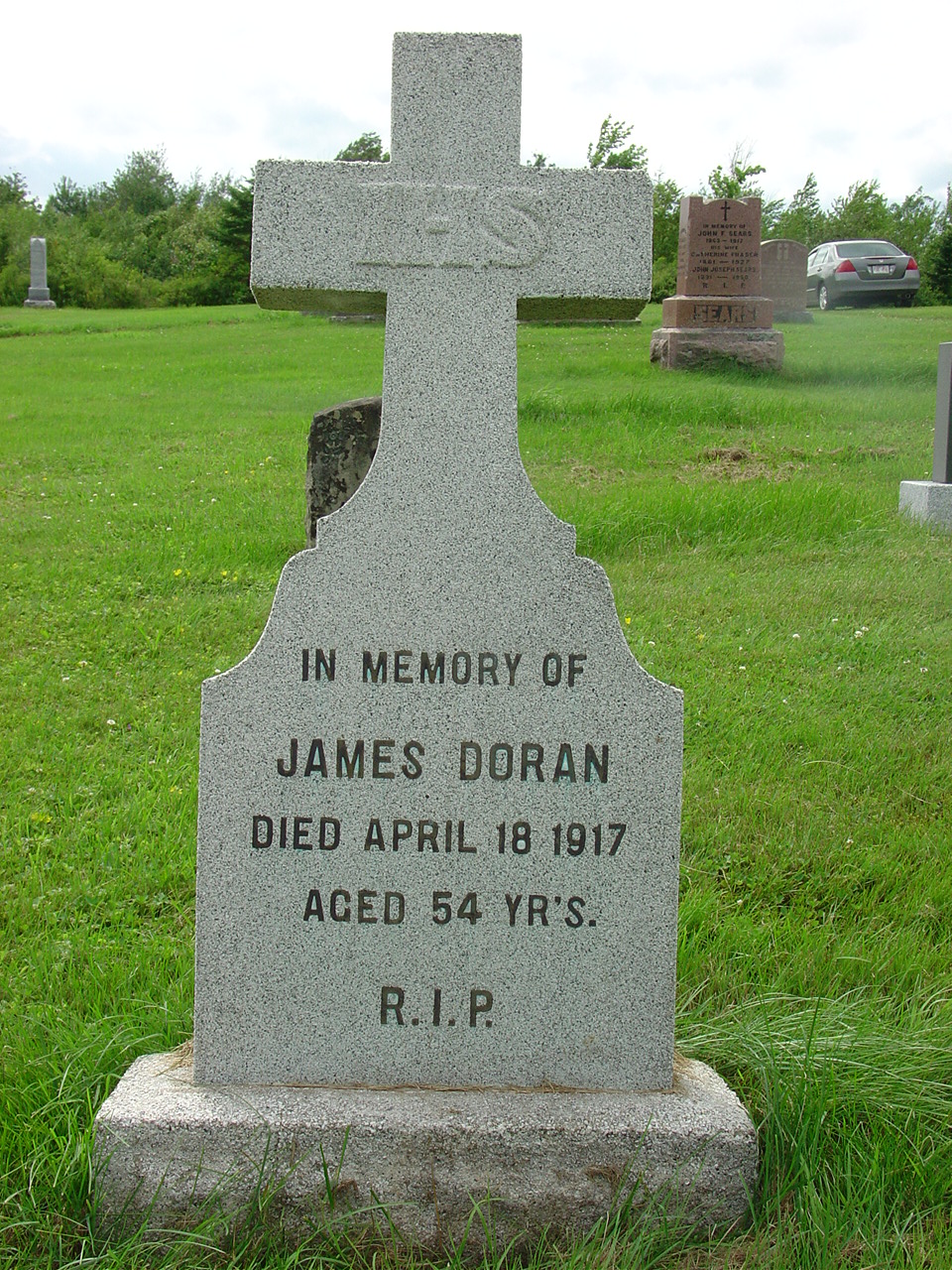 Grave marker