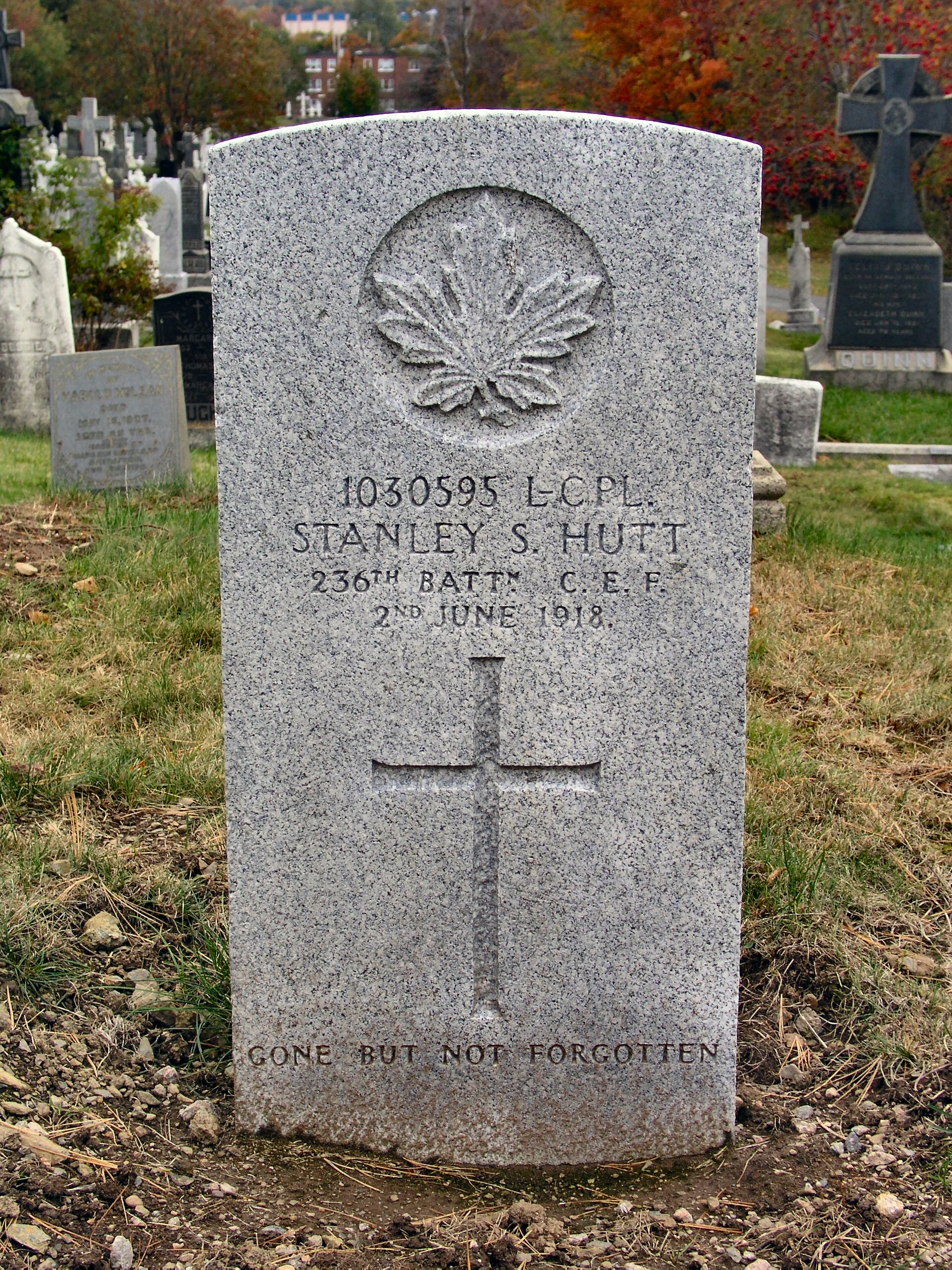 Grave marker