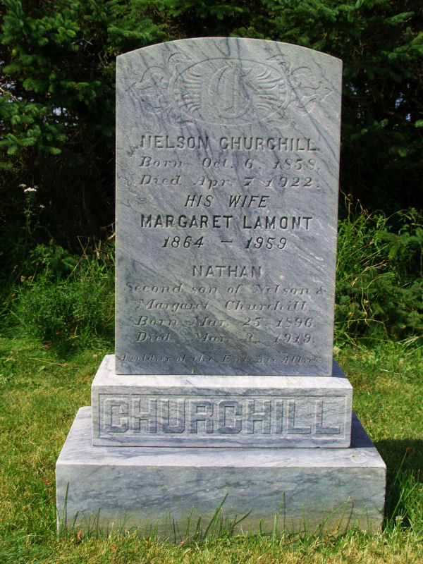 Grave marker
