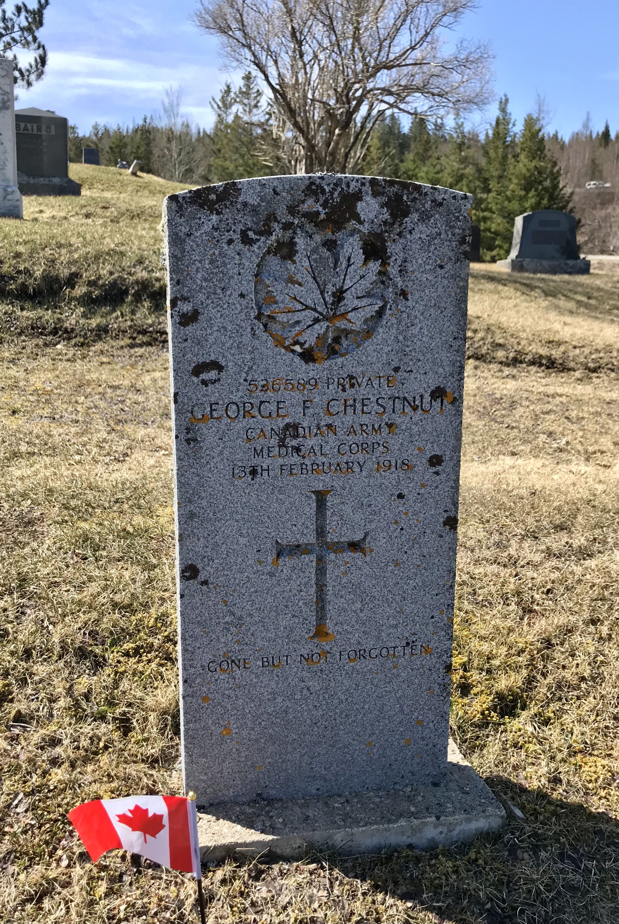 Grave marker