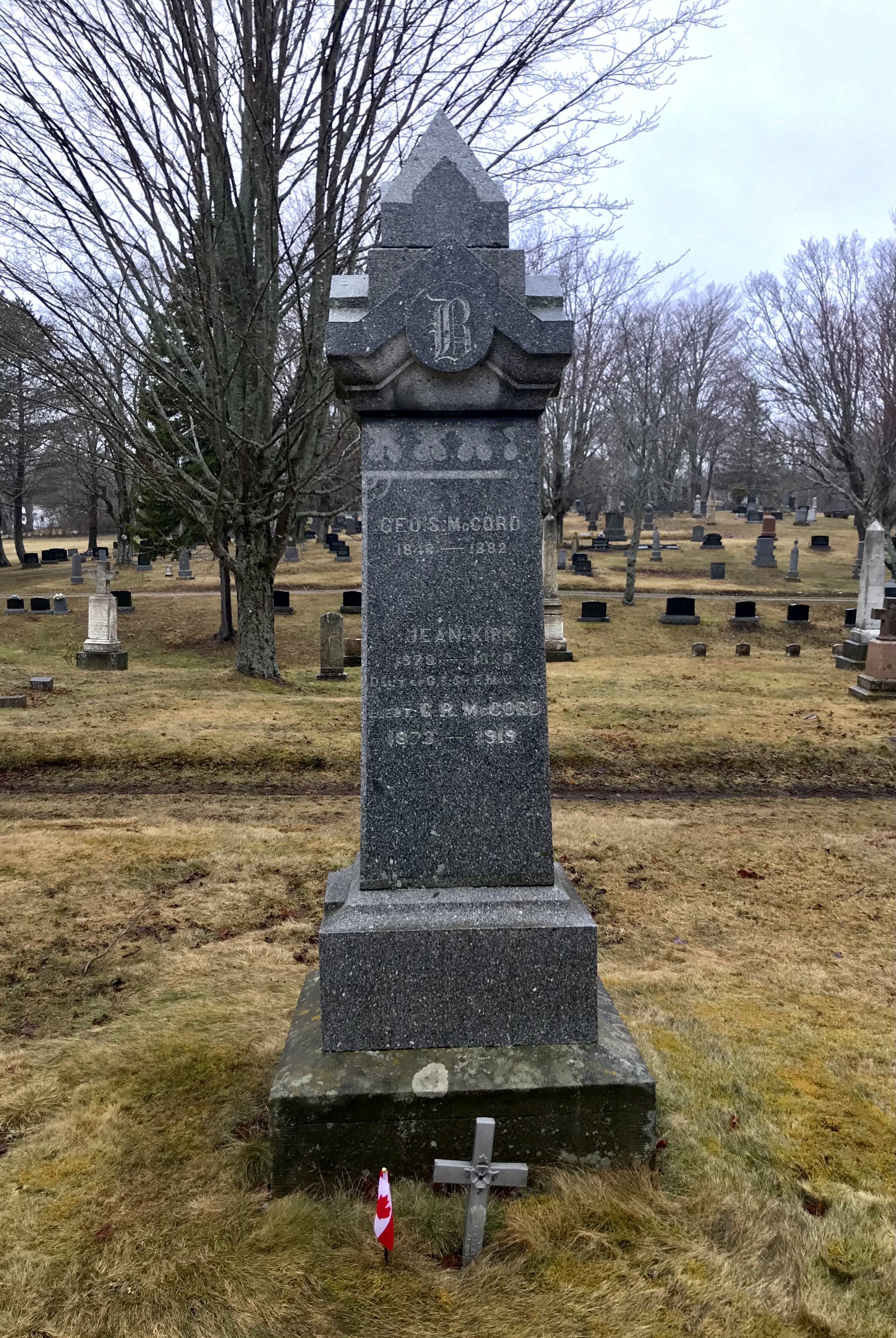 Grave marker