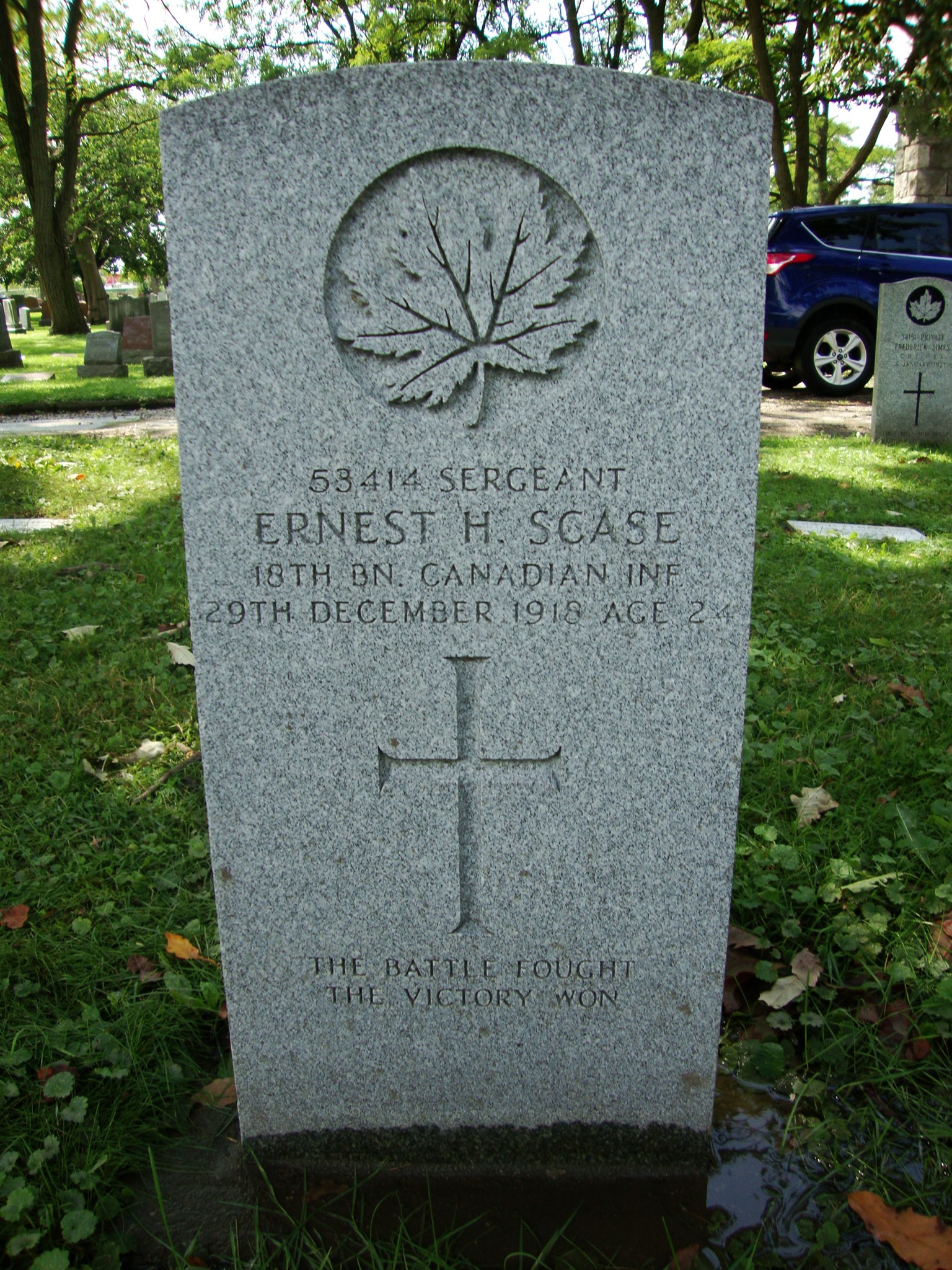 Grave marker