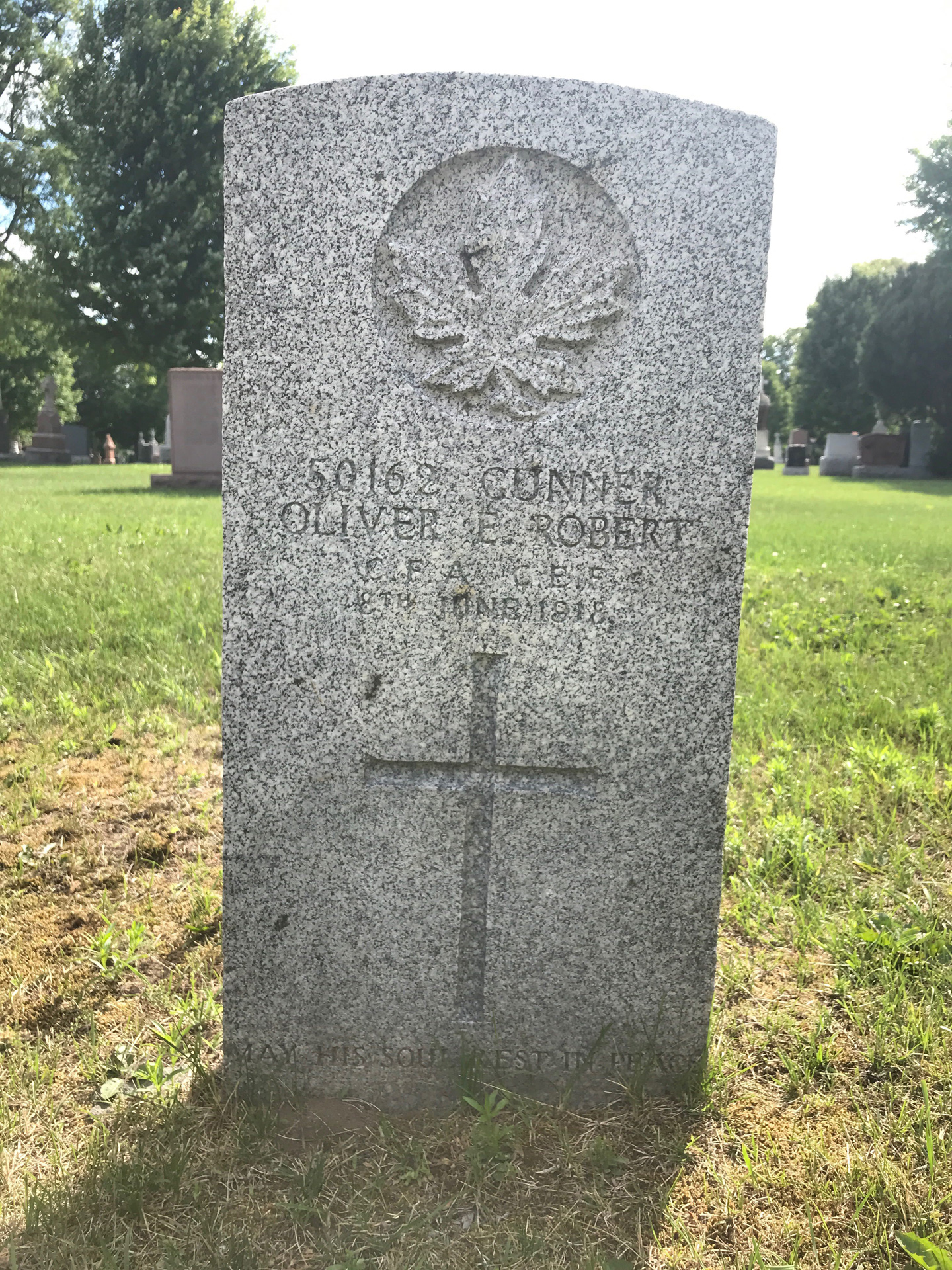Grave marker