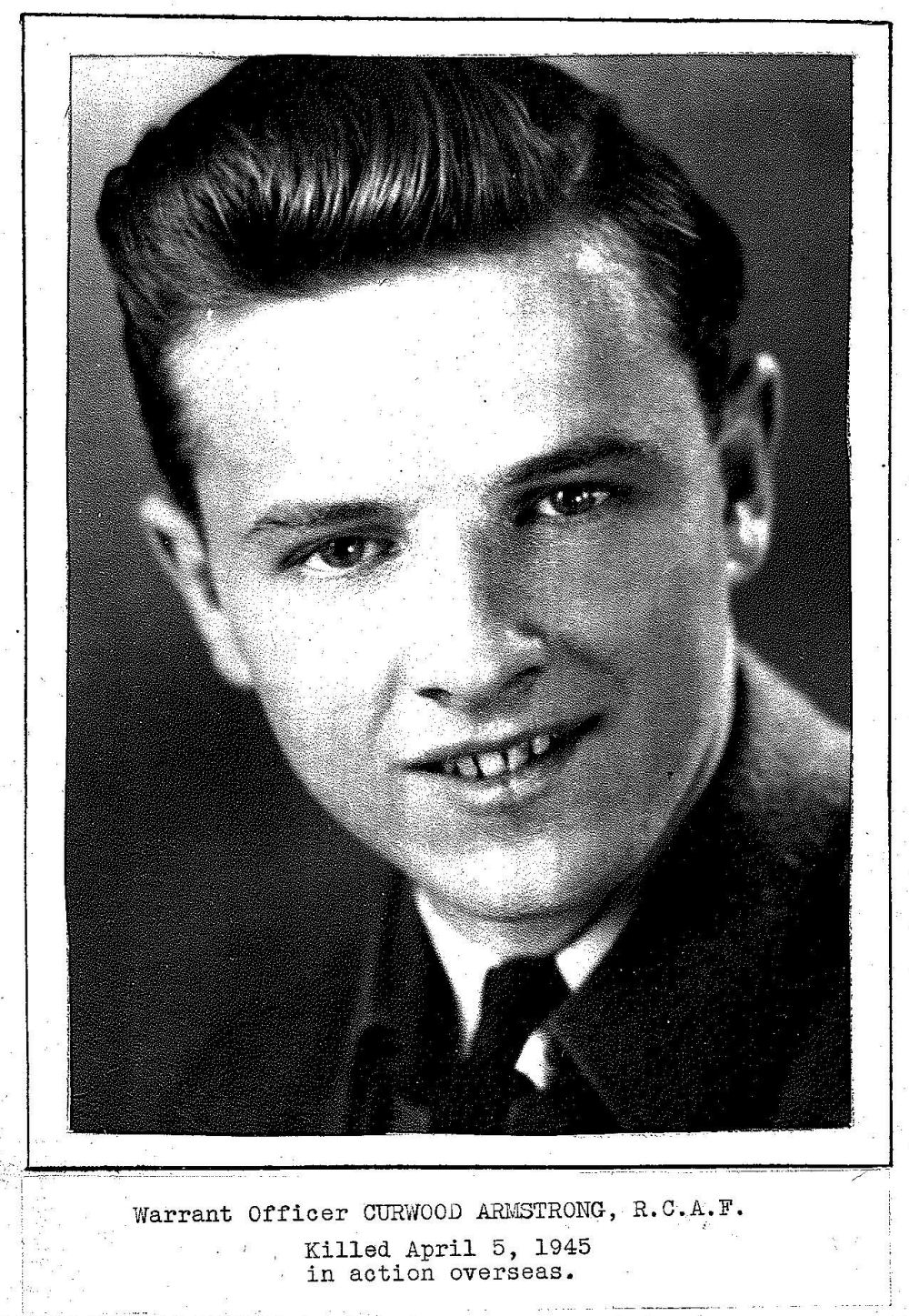 Photo of Curwood Armstrong