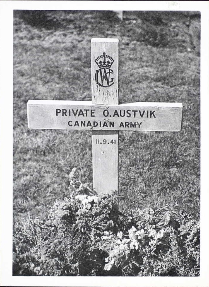 Temporary Grave Marker