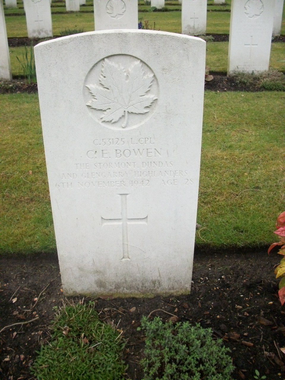 Grave marker