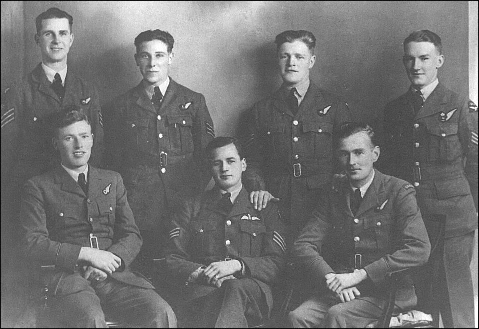 Sgt. Alexander Chibanoff  with his crew