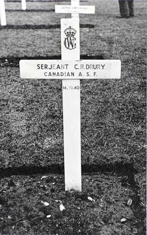 Temporary Grave Marker