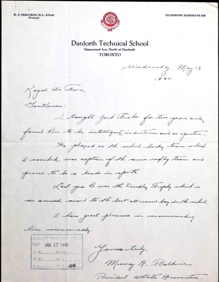 Letter of recommendation