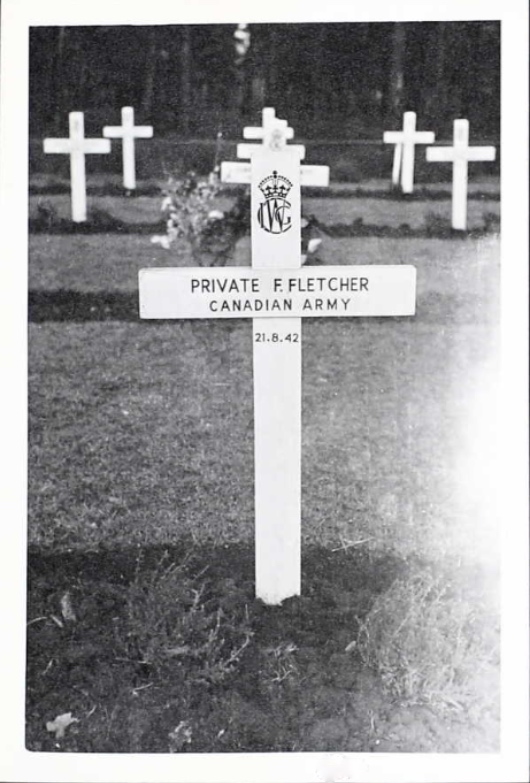 Temporary grave marker
