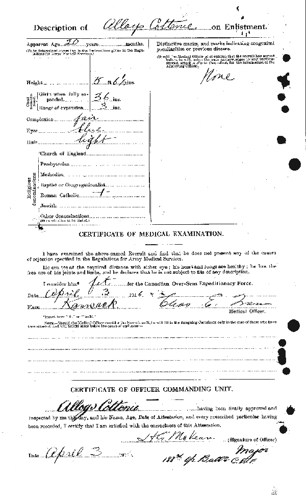 Attestation Paper (page 2)