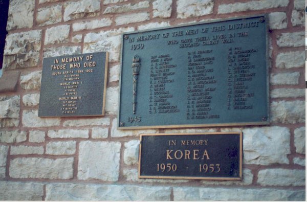 Bronze Plaque